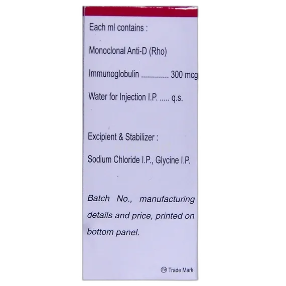 rhoclone 300mcg injection